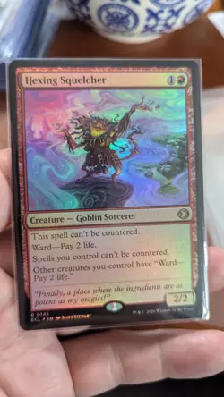 1x Hexing Squelcher FOIL NM Magic MTG Lorwyn Eclipsed x1 - Image 1