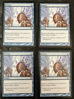 Retract Darksteel Regular x4 / playset - Image 1