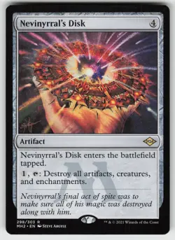 MP-01 Played Nevinyrral's Disk 298 Modern Horizons 2 R - Image 1