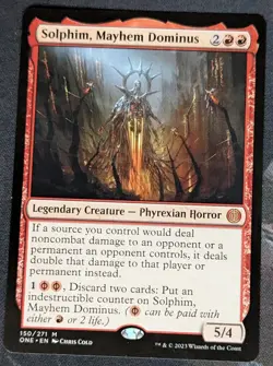 Solphim, Mayhem Dominus Phyrexia: All Will Be One Regular - Image 1