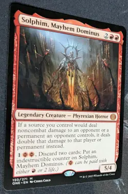 Solphim, Mayhem Dominus Phyrexia: All Will Be One Regular - Image 2