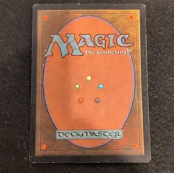 Magic: The Gathering Mountain Land 1998 Tom Wanerstrand MTG English HP Damaged - Image 2