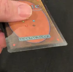 Magic: The Gathering Mountain Land 1998 Tom Wanerstrand MTG English HP Damaged - Image 5