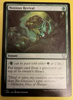 Noxious Revival #110 Phyrexia All Will Be One ONC Magic MTG - Image 1