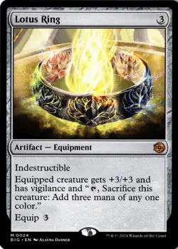 Lotus Ring Non-Foil Outlaws of Thunder Junction: The Big Score 24 NM MTG - Image 1