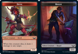 Devil Token // Rogue Token - Foil x1 - Streets of New Capenna - NM-Mint, English - Image 1