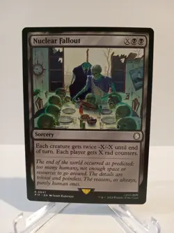 MTG Magic the Gathering Nuclear Fallout (47/1189) Fallout - Image 1