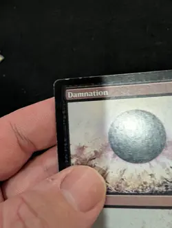 Damnation Planar Chaos HP Damaged Rare Black Wrath MTG 2/2 - Image 3