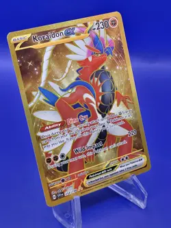 Pokemon Scarlet and Violet Koraidon ex SECRET RARE 254/198 ENGLISH / NEAR-MINT - Image 2