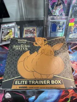 Pokemon TCG Shining Fates Elite Trainer Box - Small Tear On Bottom Corner. 820650808173 - Image 1