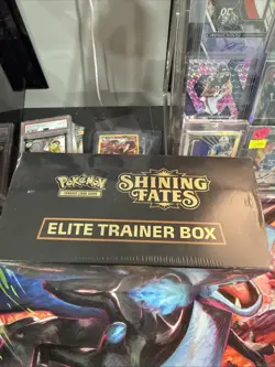 Pokemon TCG Shining Fates Elite Trainer Box - Small Tear On Bottom Corner. 820650808173 - Image 2