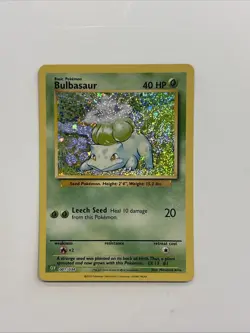 Bulbasaur 001/034 CLV Classic Collection Holo Pokemon Variant NM A* - Image 1