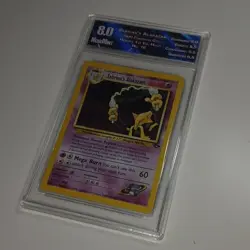 Pokemon Sabrina's Alakazam Gym Heroes 1st Edition Holo 2000 Graded 8.0 Vintage - Image 1