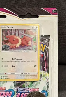 Pokemon TCG SWSH Fusion Strike 3 Pack Blister Booster Eevee Promo New Sealed 820650809200 - Image 4