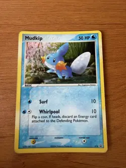 Pokemon Mudkip Nintendo 018 Holo Promo 2004 Basic 50HP - Image 1