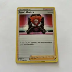 Boss's Orders Lysandre 058/072 Pokemon Prize Pack - Image 1