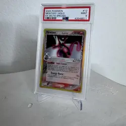Pokemon Mewtwo EX Delta Species Holo PSA 9 2005 12/113 Holo Rare - Image 1