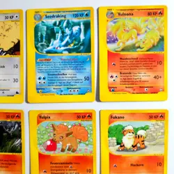6x Pokemon Karten Vintage Sammlung #144 | #147 div. Set TCG non Holo /Y80 - Image 4