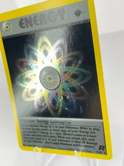 1st Edition Rainbow Energy 17/82 - Team Rocket - Holo Trainer - Pokemon - NM - Image 3