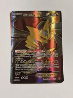 Pokemon Giratina EX Full Art Ultra Rare Holo 93/98 Basic 170 HP Chaos Wheel - Image 1