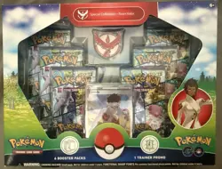Unopened Sealed Pokemon Go Special Collection Team Valor TCG - Image 1