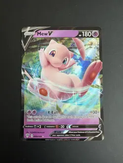 Pokemon Mew V 069/189 Darkness Ablaze - Image 1