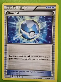 Pokemon TCG Dive Ball Primal Clash 125/160 Regular Uncommon - Image 1