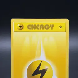 Pokemon Lightning Energy 100/102 First Edition Base Set (Shadowless) Regular - Image 2