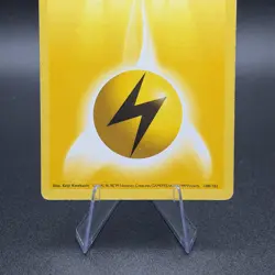 Pokemon Lightning Energy 100/102 First Edition Base Set (Shadowless) Regular - Image 3