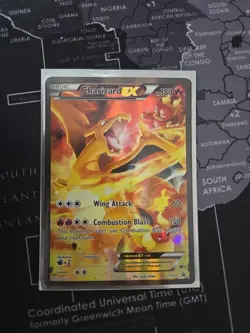 Pokemon TCG Charizard EX XY121 2016 Black Star Promo Full Art Holo - Image 1