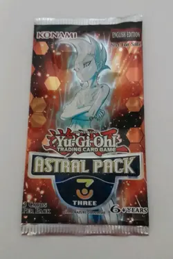 Yugioh Astral Pack 3 Sealed Booster Pack Konami 2013 - Image 2