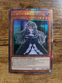 Yu-Gi-Oh! Ghost Belle & Haunted Mansion 1st Ed. RA01-EN011 QCSR 25th - Image 1