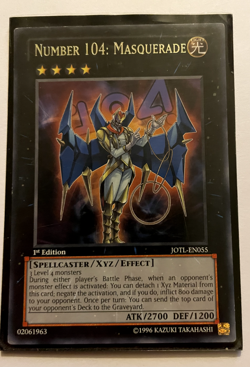 Yu-Gi-Oh! - Number 104: Masquerade -JOTL-EN055 - Rare - Image 1