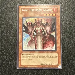 Royal Firestorm Guards Glas-en087 Secret Rare LP - Image 1