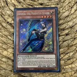 BPRO-EN098 Spenta, the Magistus Sealer Secret Rare 1st Edition YuGiOh - Image 1