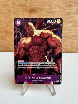 One Piece A Fist of Divine Speed Charlotte Katakuri SR Alternate Art OP11-067 EN - Image 1