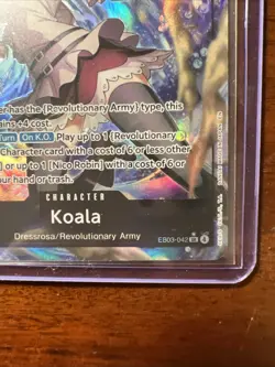 Koala (Alternate Art) EB03-042 Extra Booster: One Piece Heroines Edition Foil - Image 2