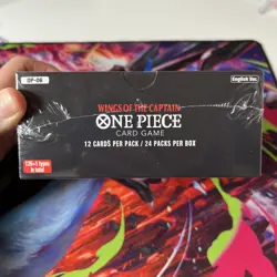 One Piece OP06 Wings Of The Captain Booster Box Sealed English - Image 3