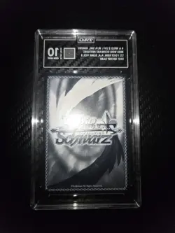 TAG10 Graded Weiss Schwarz Rimuru Signed SAKE OF A WORLD Eng SEC S101-076 Foil - Image 5