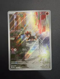 Pokemon Card - Litleo 139/132 Art Rare - Mega Evolution Base - Image 1