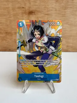 Tashigi Op06-050 Alt Art English One Piece Trading Card Game - Image 1