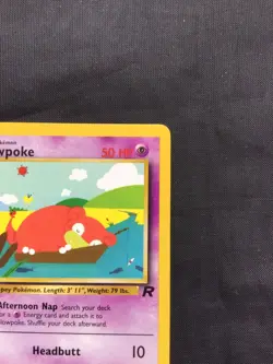 Pokemon Cards: Team Rocket 1st Edition Common: Slowpoke 67/82 - Image 3