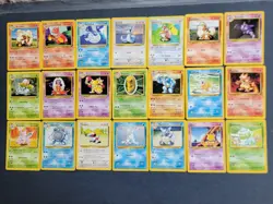 Lot Of 84 WOTC 1999 Pokemon Cards Partial Base, Base2 Sets - Image 1