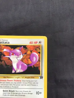 Pokemon Cards: Team Rocket 1st Edition Common: Rattata 66/82 - Image 3