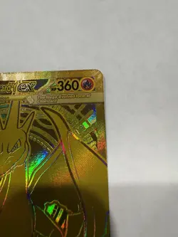 Pokemon Mega Charizard EX Gold Card 294/217 Ascended Heroes Some Factory Dings. - Image 4