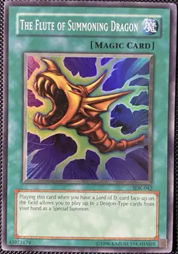 The Flute of Summoning Dragon SDK-042 Starter Deck: Kaiba - Yugioh Card - Image 1