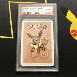 PSA 10 Eevee Old Maid 2019 -Graded Pokemon Card- - Image 1
