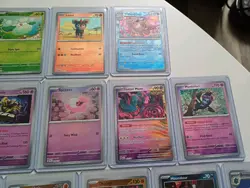 Pokemon TCG - 33 Prismatic Evolutions Pokeball Reverse Holo Cards Bundle - N/M - Image 5