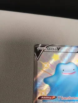 Ditto V - SV118/SV122 - Pokemon Shining Fates Sword Shield Shiny Rare Card - Image 5