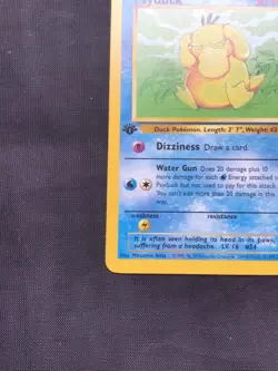 Pokemon Cards: Team Rocket 1st Edition Common: Psyduck 65/82 - Image 5